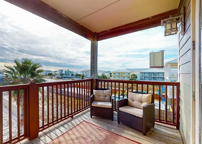 Water-view With Balconies Ac & Private Washer Dryer Holiday home Gulf Shores
